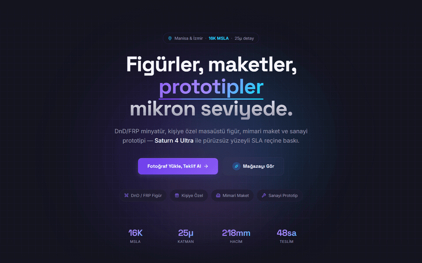 MicronForge proje ekranı